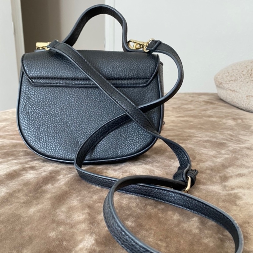 Black, Lipstick Chain, Crossbody Purse - Picture 3 of 5
